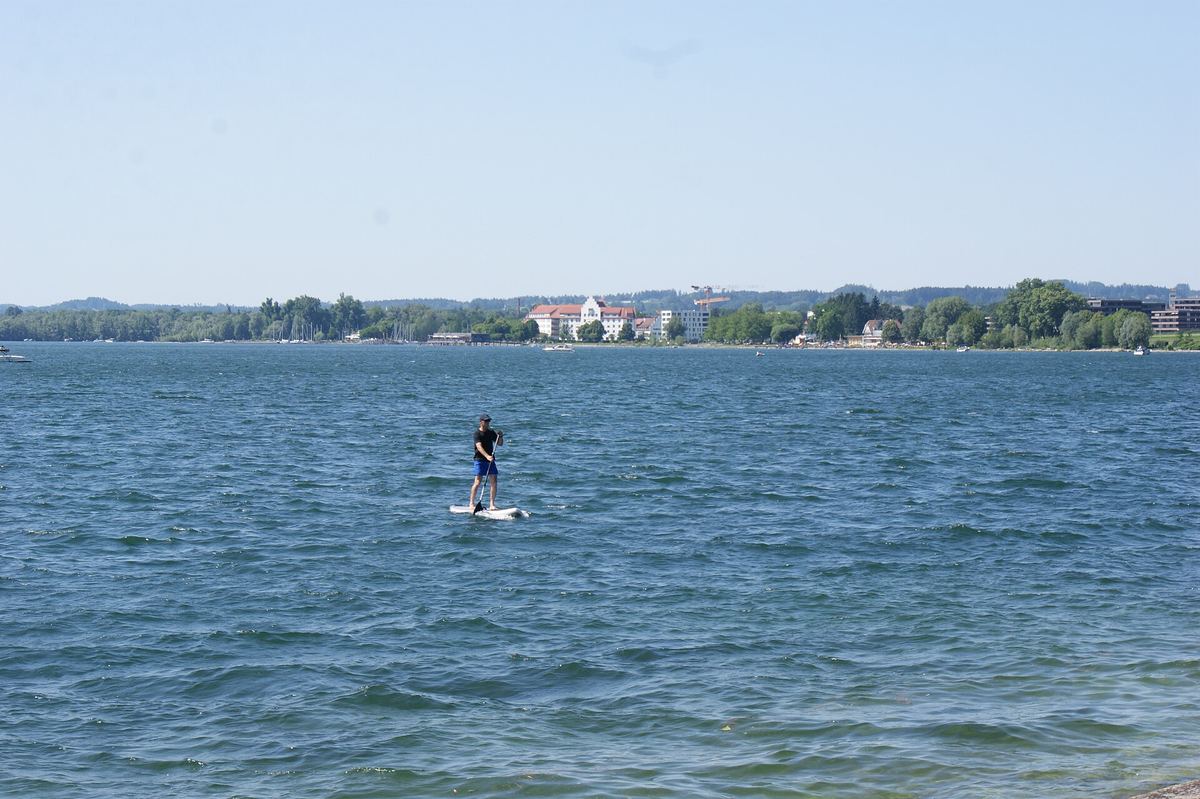 Touring-Boards sind für Strecke gemacht – eine Yogapause unterwegs geht trotzdem