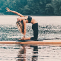 Ist Paddleboard Yoga schwer?